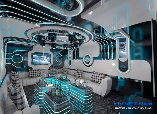 Mẫu phòng karaoke mới nhất KTV Việt Nam